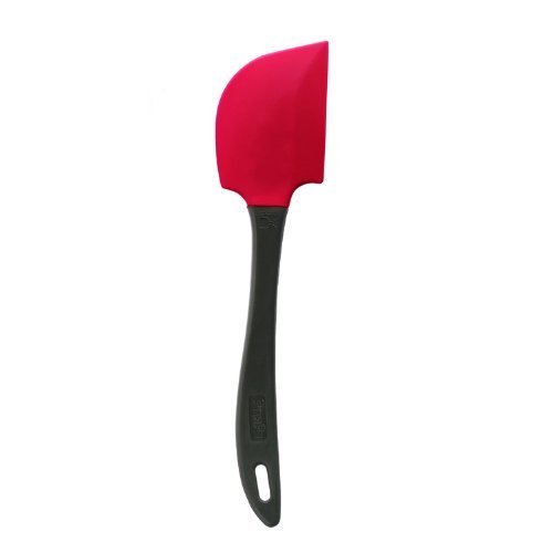 Lékué 27,5 roja Espátula de Silicona, Rojo, 27.5 centimeters