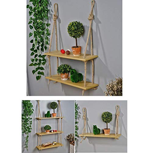 LYLSXY Soporte de Plantas, M de Flores Irón de Hierro Labrado 4 Capa Extraíble Pulse-Pulle Polea Espacio Espacio Piedra de Flores, Balcón Sala de Estar Piso Verde Flor Pot Rack 120 cm,Madera,2 Capas