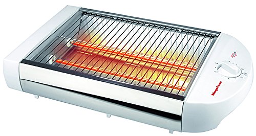 Magefesa 02TO3375000 Tostador horizontal Sun Up 600 W, Aluminio, Acero inoxidable, Blanco