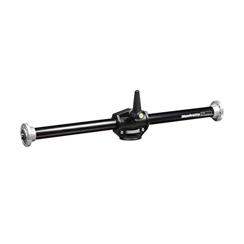 Manfrotto 131DB - Brazo Horizontal Doble para Colocar 2 rótulas, Negro