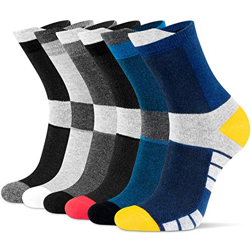 Newdora Calcetines Hombre, 6 Pares Calcetines Hombre Algodón para casa, Calcetines de Trabajo y Deporte para Hombre para diferentes ocasiones, calcetines deportivos para ciclismo、correr