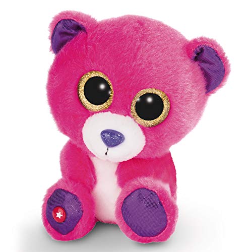 NICI - Glubschis Peluche Bear Briggy, Rosa y Blanco (45553)