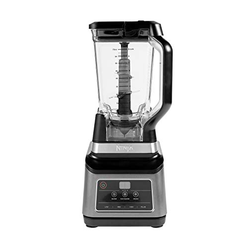 Ninja 2-in-1 Blender with Auto-iQ (BN750EU), 1200 W, 2.1 litros, 3 Velocidades, negro/plata