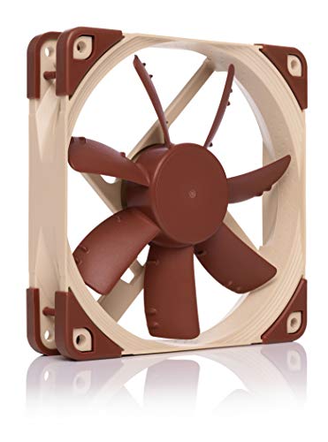 Noctua NF-S12A PWM, Ventilador Silencioso de Gran Calidad, 4 Pines (120 mm, Marrón)