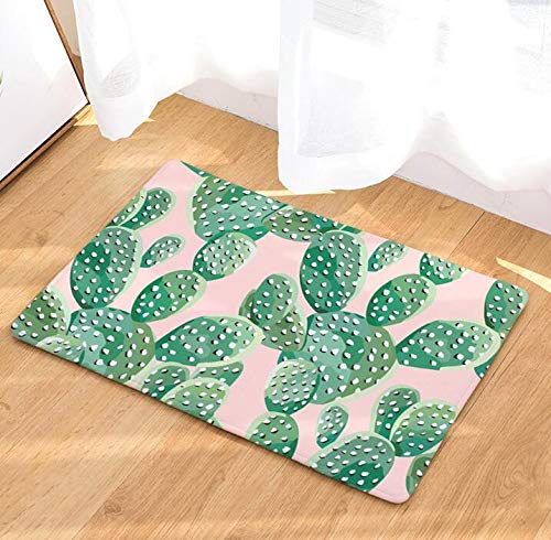 OPLJ Tapis Anti-dérapant de Salle de Bain Tapis de Porte imprimé Fleur Tapis de Salle de Bain Tapis de Sol Tapis de Sol décoration de la Maison A16 40x60 cm