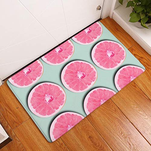 OPLJ Tapis de Sol Ananas Ananas Tapis imprimé décoration de la Maison Tapis de Cuisine extérieure Tapis de Salle de Bain A3 50x80 cm