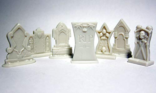 Pechetruite 7 x TOMBSTONES - Reaper Bones Miniatura para Juego de rol Guerra - 77534