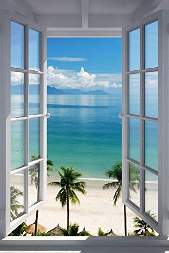 Póster "Ventana hacia la playa" Beach Window/Ventana hacia la playa (61cm x 91,5cm)