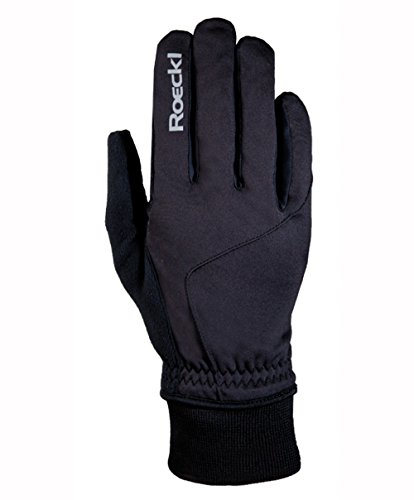 Roeckl Rajola - Guantes de ciclismo para invierno, color negro, talla: 11 1/2