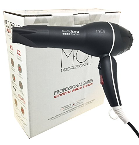 Secador de pelo WindPro 3900 Ionic Turbo 2200w Professional Series M·O·I Profesional