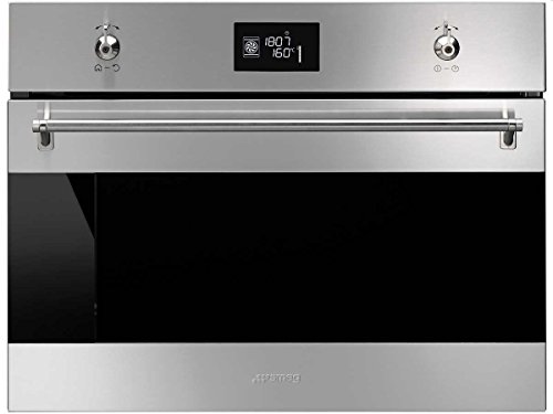 Smeg SFP4390XPZ - Horno (Pequeño, Horno eléctrico, 36 L, 36 L, 30-250 °C, Pirolítico)