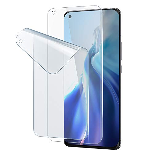 Spigen NeoFlex Protector de Pantalla para Xiaomi Mi 11 Película de Pet - 2 Unidades