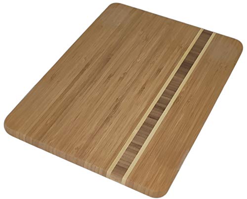 Tabla deslizante de 35 x 25 cm de madera de bambú para Monsieur Cuisine Connect Teflon