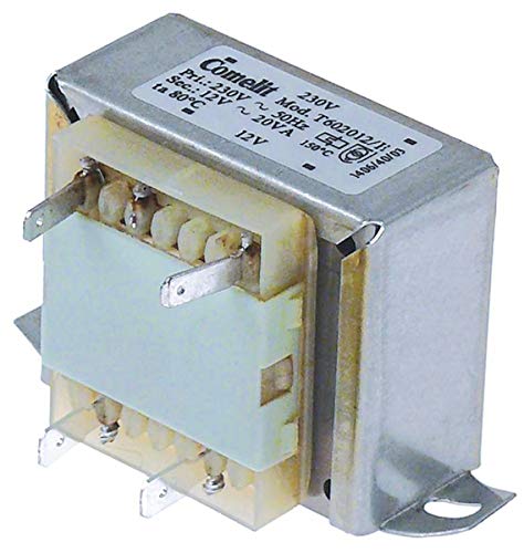 Transformador 230V/12V 20VA Adaptabilidad Angel PO FIMAR GGF SAGI Batidora de temperatura Horno de convección pizza eléctrica Artículo en chisko it:599043