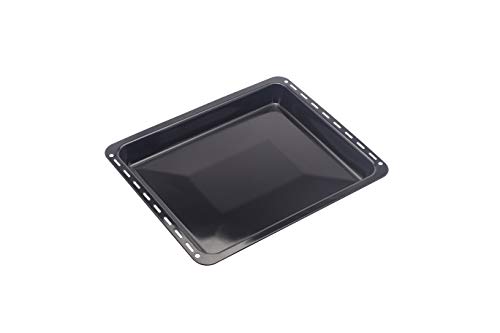 UD UNIQ DEALZ Bandeja de horno de 455 x 370 x 46 mm, extraprofunda, esmaltada, apta para el grupo BSH 662999 – 00662999, 434038, compatible con Bosch, Siemens, Neff, Constructa, Balay, NEFF y Gorenje