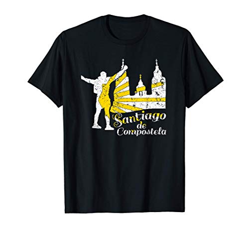 Vieira peregrina del Camino de Santiago Camiseta