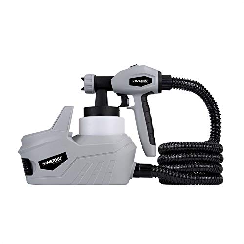 Werku WK401210 - Pistola Pintar Succión Turbina 650 W