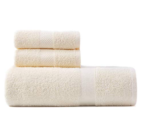 WHZG Juego de Toallas Toallas de baño Conjunto Extra Grande de 3 Lady Tube Top Top Grueso de Calidad Agua rápida Absorción de Agua rápida Soft Soft W70x L140CM, W34X L74CM Toalla de baño