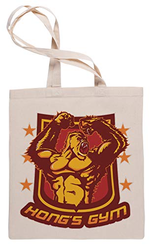 Wigoro Kong's Gym - Pop Culture Bolsa De Compras Tote Beige Shopping Bag