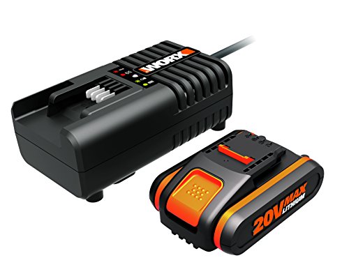 Worx WA3601 Batería + Cargador, 40 W, 20 V