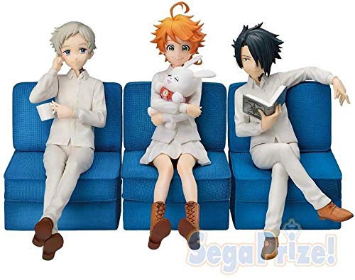 XMHL The Promised Neverland: Norman & Emma & Ray Modelo de acción Figma Collect Gifts Modelo de acción 20 cm-Emma