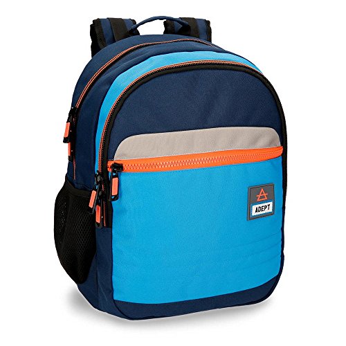 Adept Power Mochila Adaptable para Portátil 15,6" Azul 32x42x16 cms Poliéster 21.5L