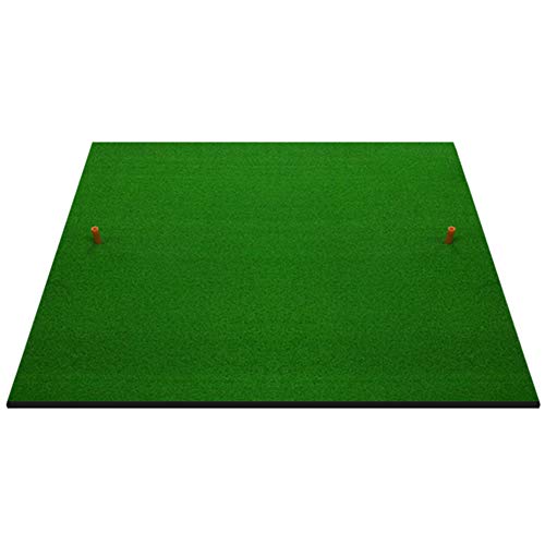 Alfombra de práctica para Golf Campo de práctica Práctica residencial de Golf Práctica residencial 3 'X3' Que golpea el Soporte para Alfombrilla, Base de Goma Antideslizante (Tamaño : 2cm Thick)