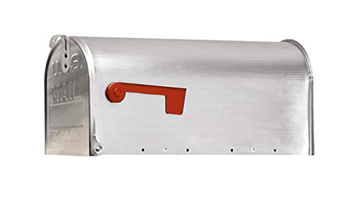 Arregui E2101 Buzón Individual de Aluminio de estilo americano, Inox, Tamaño L (revistas y sobres C4) -22 x 48 x 17 cm