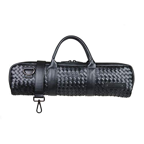 Beaumont Bolsa para Flauta con Pata de Si – Black Weave (BFBB-BW)