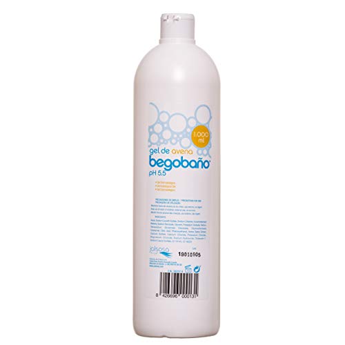 Begobaño Gel De Avena Dermatológico De Suave Aroma. Formato De 1 Litro.