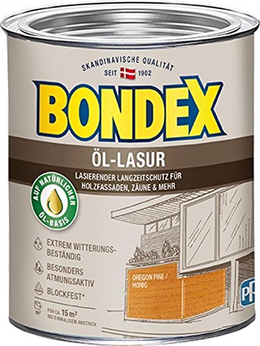 Bondex Barniz de aceite 2,50 l – 391325 oregon pino/miel