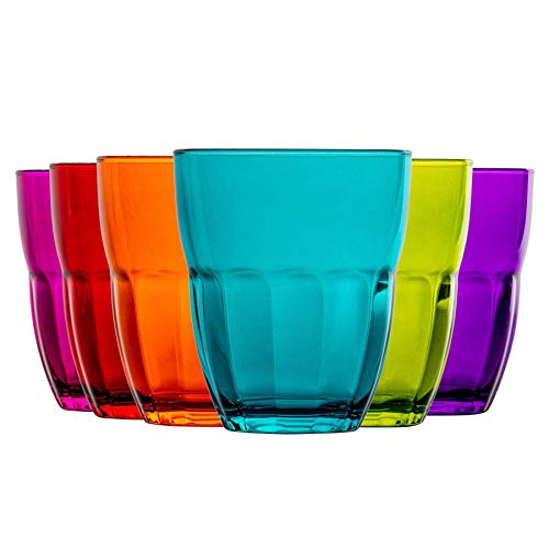 Bormioli Rocco Ercole Vasos Multiusos - 230 ml - Multicolor - 6 unidades