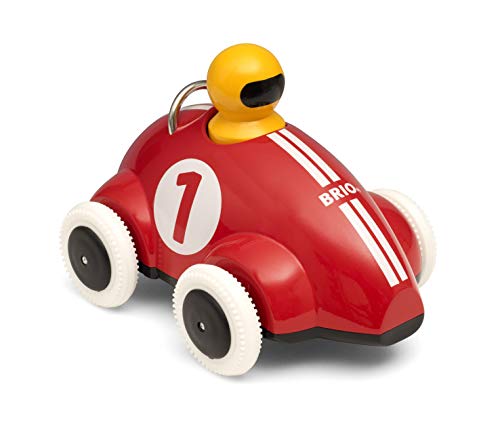 BRIO Push & Go Racer Push Along Juguete para niños de 12 Meses y más, Multicolor (30226)