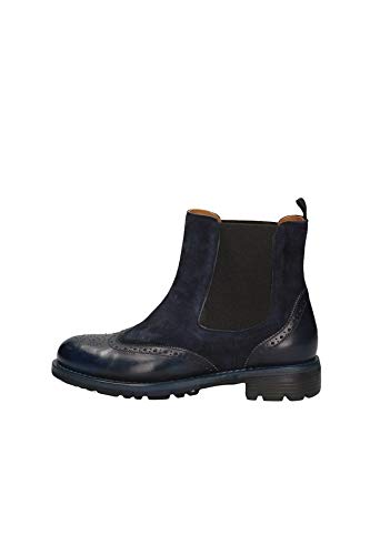 CAMPANILE Botas de mujer CC284 piel azul original AI