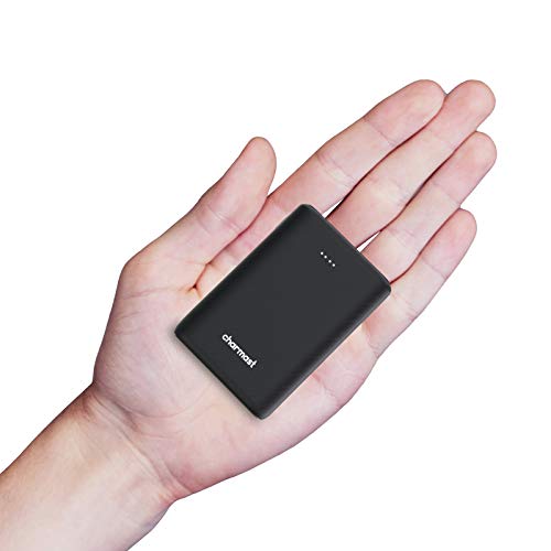 Charmast Mini Powerbank 10400mAh Cargador Portátil Batería Externa Carga Rápida[18W PD/USB Type-C] Batería Portátil QC3.0 con 2 Entradas&3 Salidas para iPhone, Android, Tablet,Macbook