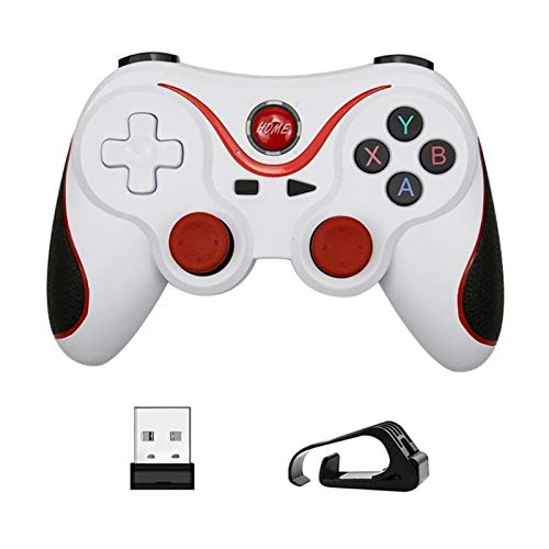 CMDZSW For Terios T3 X3 Wireless Gamepad Joystick Gamepad Bluetooth BT3.0 Palanca de Mando, for la Tableta del teléfono móvil de TV Soporte de Caja (Color : 3)