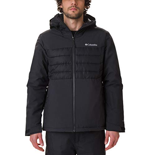 Columbia White Horizon Hybrid, Chaqueta de deportes de invierno, Hombre, Azul (Dark Nocturnal Heather), Talla XL