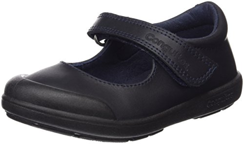 Conguitos Merceditas Colegial Lavable Velcro, Unisex niños, Azul (Marino 2), 28 EU