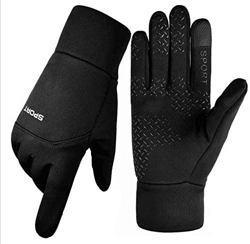 ConSZiouX Guantes Deporte, Invierno, Running hombre ,ciclismo, caza, golf, Termicos, Calidos, Frio, Tactiles, Antideslizantes, Moto, Senderismo, Camping, Montañismo, Esqui, Equitación