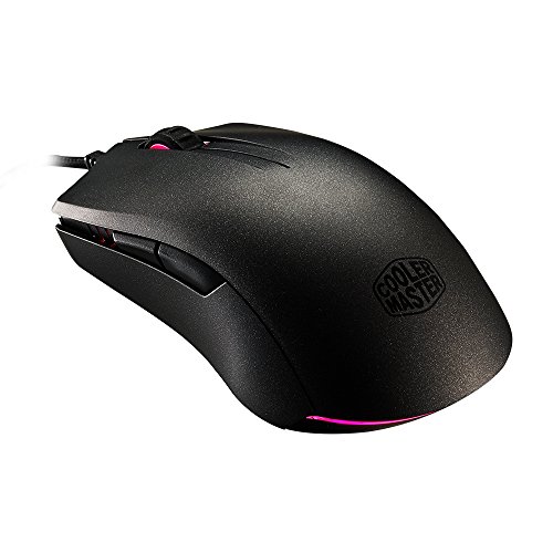 Cooler Master MasterMouse Pro L USB Óptico 12000DPI Ambidextro Negro - Ratón (Ambidextro, Óptico, USB, 12000 dpi, 128 g, Negro)