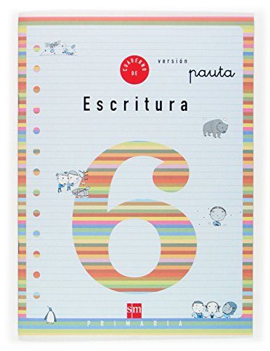 Cuaderno 6 de escritura, Pauta. 2 Primaria - 9788434882058