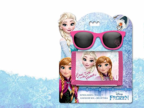 Disney Frozen-WD17765 Set Gafas y Billetera, Multicolor (Kids WD17765)