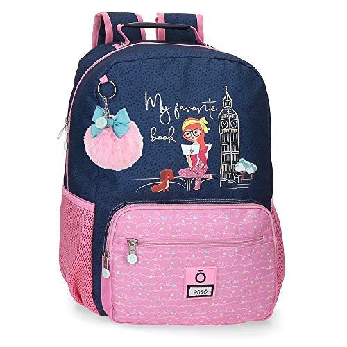 Enso My Sweet Home Mochila Portaordenador 15,6" Multicolor 32x42x15 cms Poliéster 20,16 L