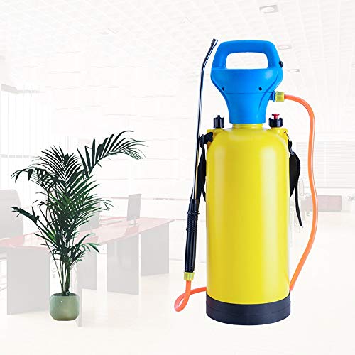 ERT Presión Multifuncional Pulverizador Paisaje Jardinería Eléctricos De Uso Doméstico De Pequeño Volumen Botella del Aerosol De Riego 6L Capacidad (Color : Yellow)