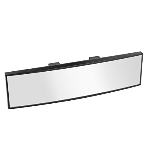 Espejo retrovisor del coche - SODIAL(R)260 mm ancho Clip interior curvado en Espejo retrovisor del coche Universal 65mm