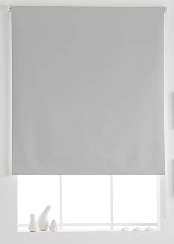 Estoralis Aral Estor Enrollable Liso, Blanco, 130x175 cm