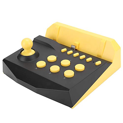 Exliy Controlador de Juego de balancín clásico Joystick de diseño Vintage Joystick de Repuesto Gamepad para Switch/Switch Lite ABS Controlador de Juego de Joystick Amarillo(Yellow)