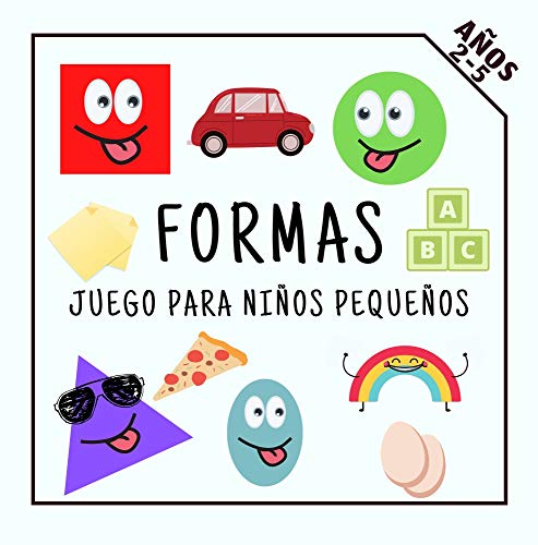 Formas Juego Para Niños Pequeños: Juego Educativo de Adivinanzas Para Niños de 2 a 5 Años