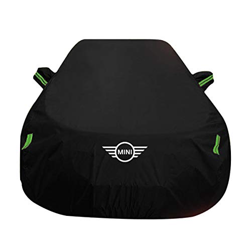 Funda Para Coche, Compatible Con MINI COOPER, Cobertura Completa De Tela Oxford Para Coche, Funda Protectora Contra La Nieve, Funda A Prueba De Viento, Fundas Exteriores(Color:R57,Size:Más terciopelo)