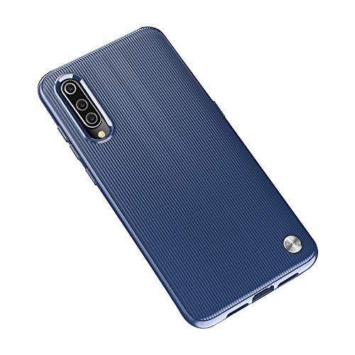 Funda Xiaomi Mi 9 Smartphones, Carcasa Silicona Suave, Anti-rasguños Protección Teléfono Case Simple Fácil de Instalar para Xiaomi Mi CC9 / Mi CC9e (Xiaomi Mi 9, Azul)